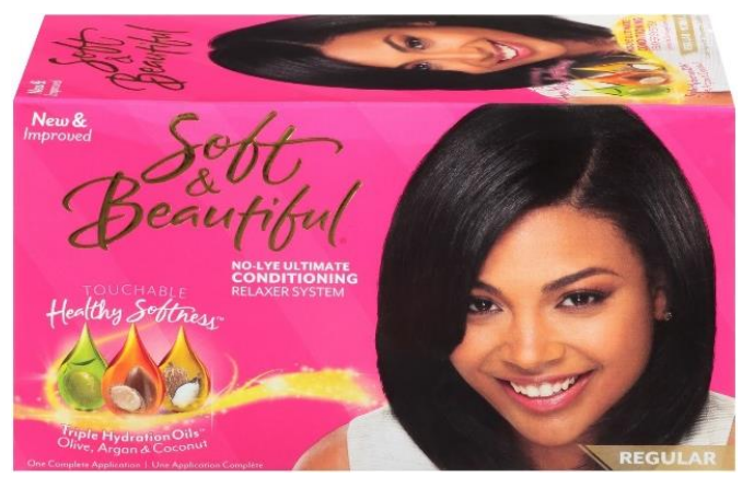 Soft & Beautiful No-Lye Ultimate Conditioning Relaxer System box